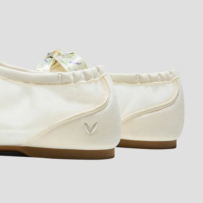 Healing Garden | Square-Toe Organza Sneakerinas (Ciara)
