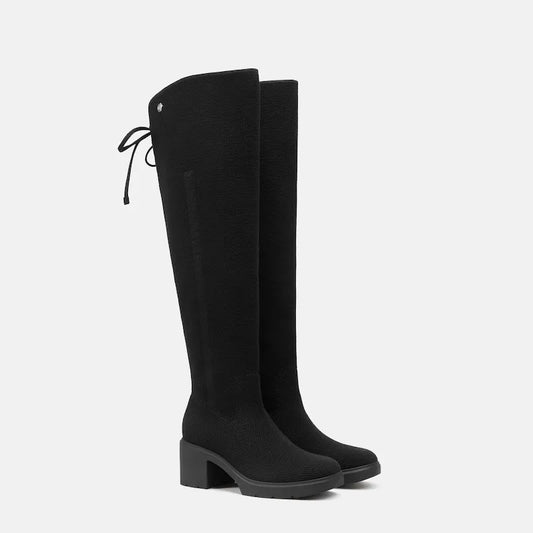 Wide-Shaft Knee-High Boots (Gia 2.0)