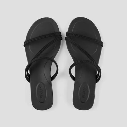 Round-Toe Flip-Flops (Carla)